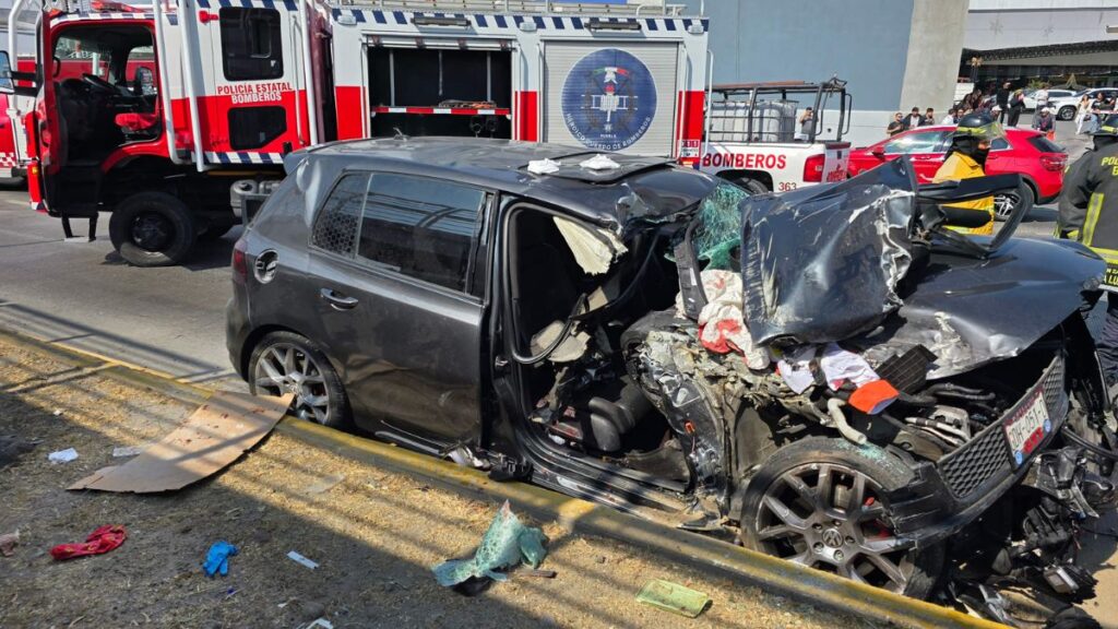 Tragedia en Puebla: Mujer muere atropellada en Plaza Vía San Ángel tras megacarambola en Vía Atlixcáyotl