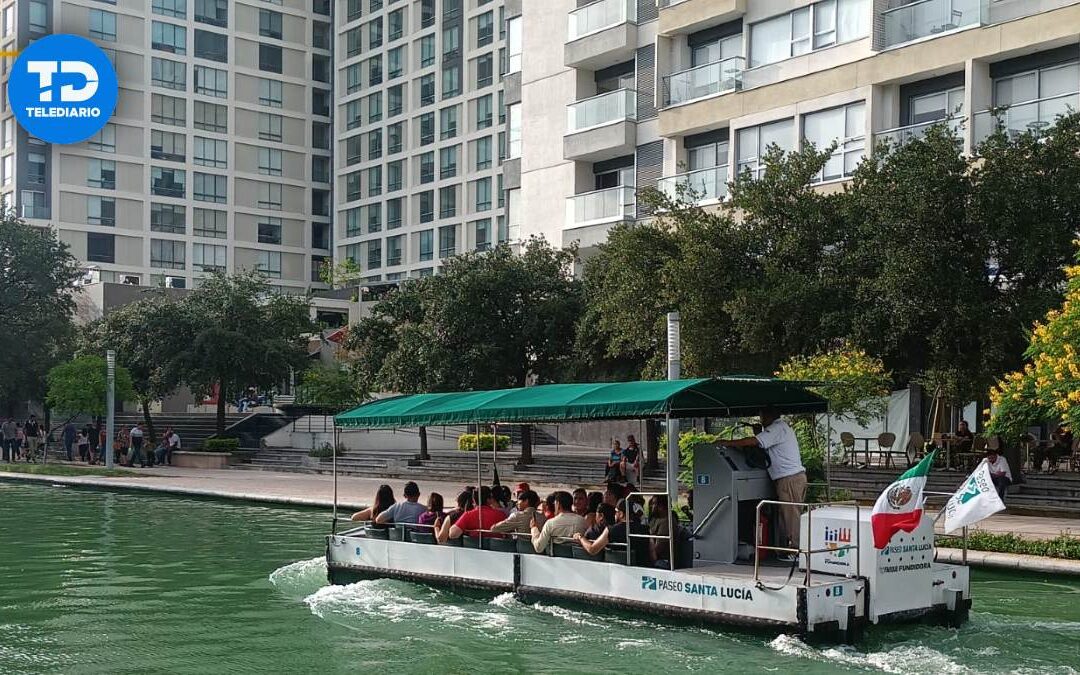 Descubre el costo del recorrido en lancha en el Paseo Santa Lucía de Monterrey
