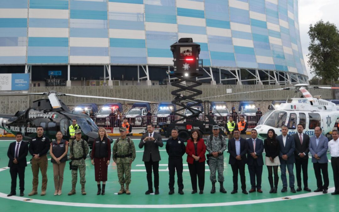 Inicia el Operativo Puebla Segura 2025 con helicópteros y más de 3 mil agentes
