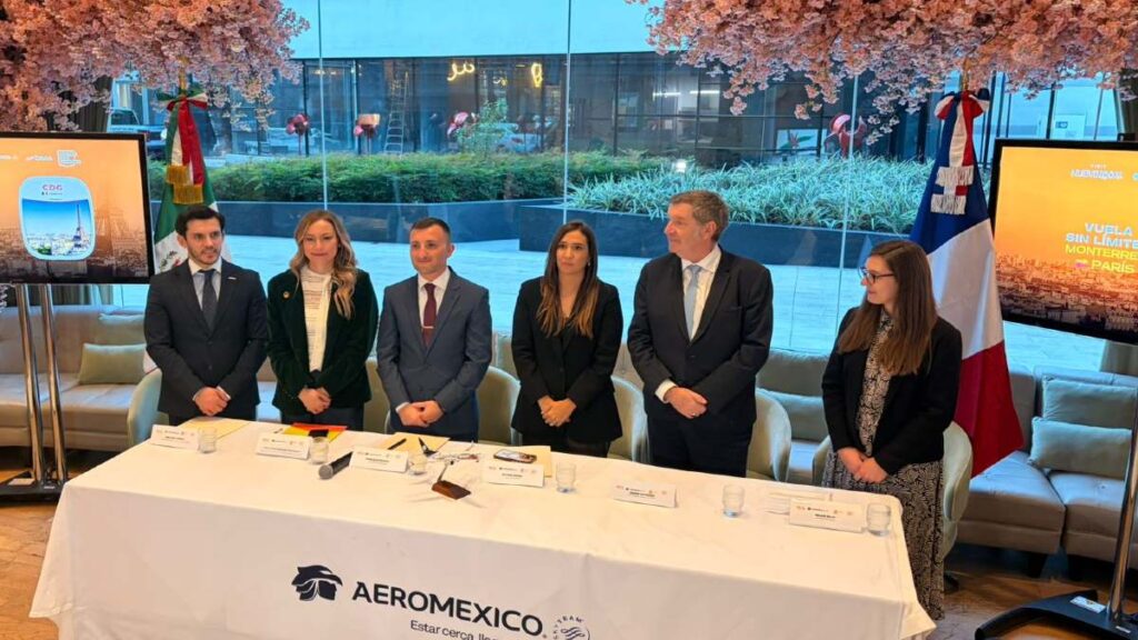 Aeroméxico Lanza Vuelo Directo de Monterrey a París para Abril de 2026