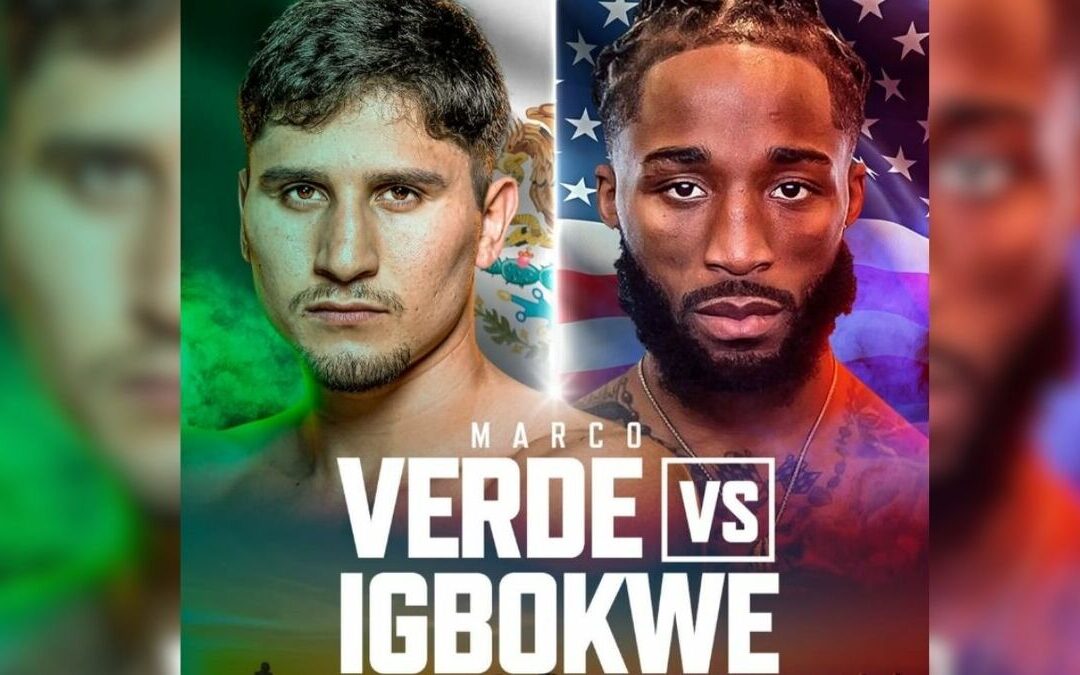 Marco Verde vs. Raphael Igbokwe: Horario y Canales de Transmisión de la Pelea de Box EN VIVO