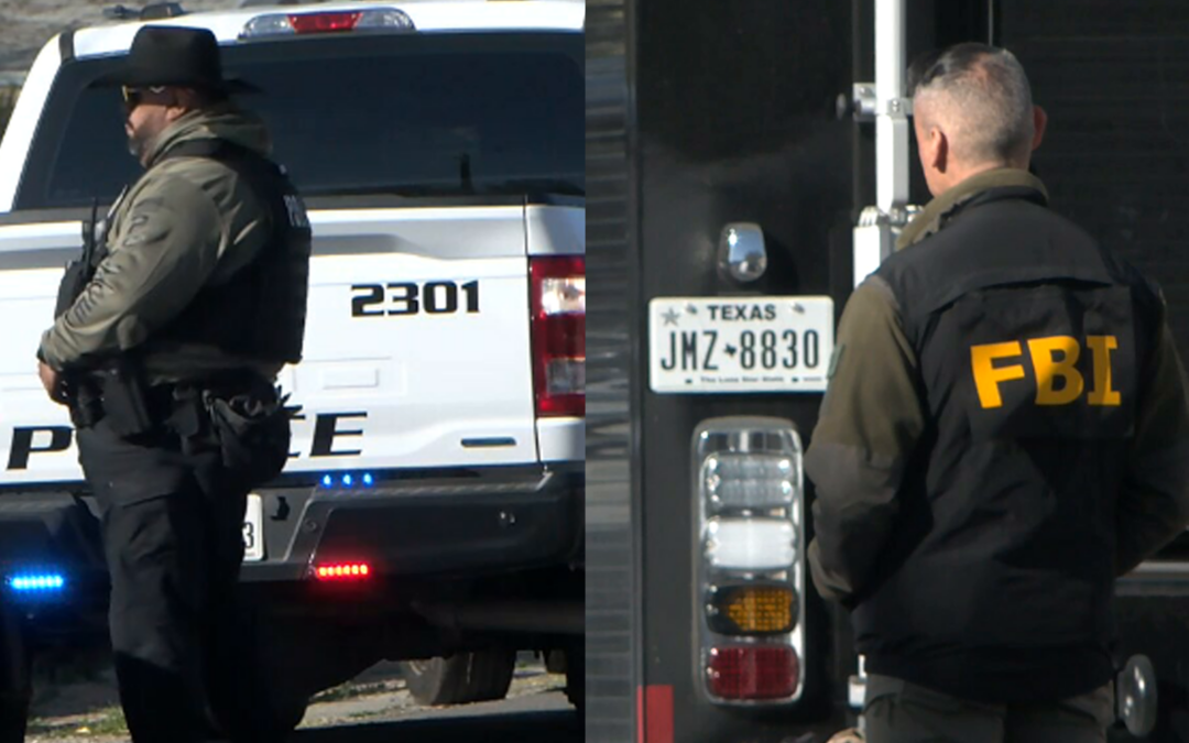 Operativo Policial y del FBI en San Elizario: Movilización en Zona Residencial