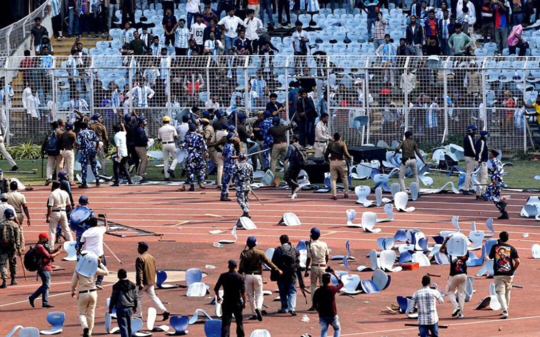 Protestas en el Estadio por Estafa en Visita de Messi: ¡Caos en la India!