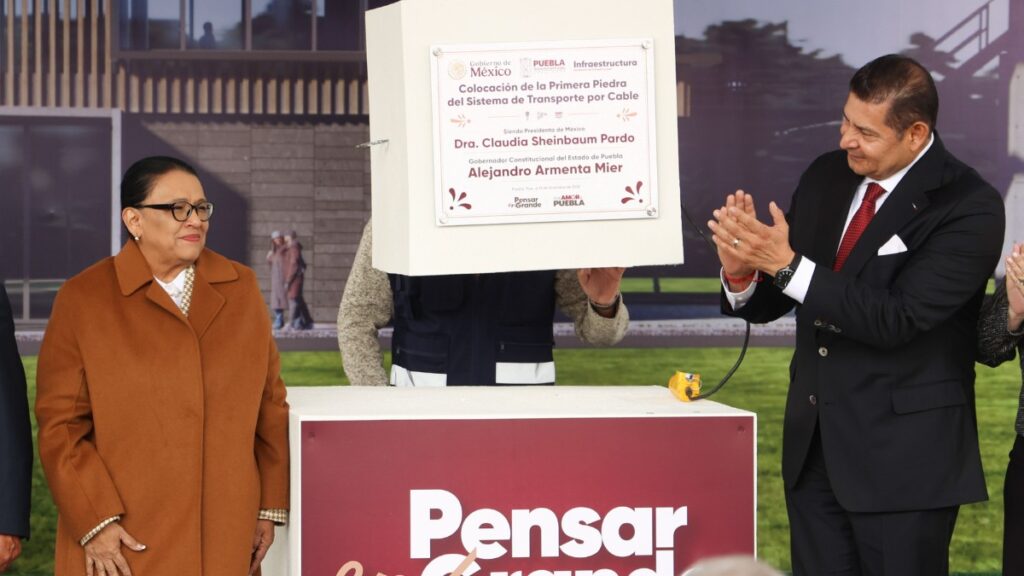 Gobernador Alejandro Armenta Inaugura el Cablebús de Puebla para Mejorar la Movilidad Urbana