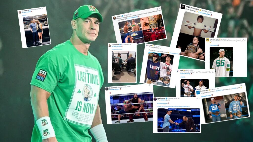 Personalidades del Entretenimiento Rinden Tributo a John Cena en su Gran Retiro