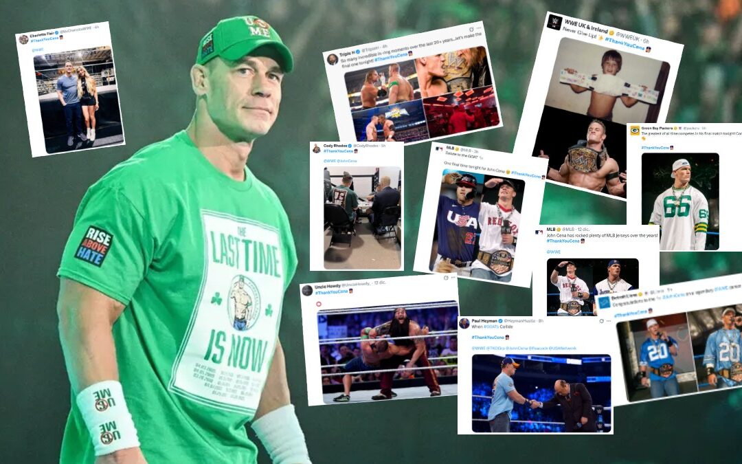 Personalidades del Entretenimiento Rinden Tributo a John Cena en su Gran Retiro