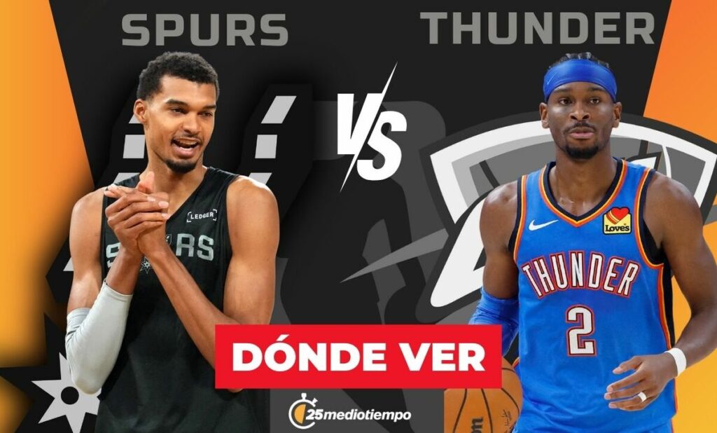 Thunder de Oklahoma City vs. Spurs de San Antonio: Horario y dónde ver las Semifinales de la NBA Cup 2025 EN VIVO