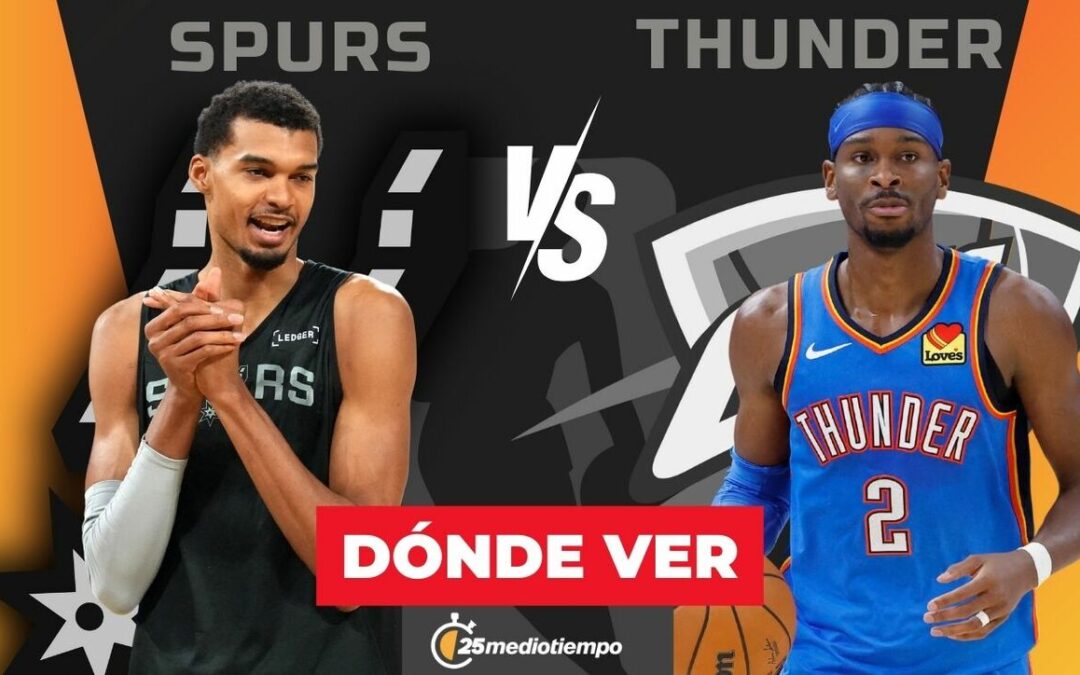 Thunder de Oklahoma City vs. Spurs de San Antonio: Horario y dónde ver las Semifinales de la NBA Cup 2025 EN VIVO