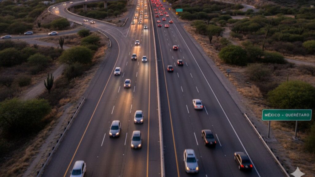 Actualización de la Autopista México-Querétaro: Últimas Noticias de Tráfico y Cierres Viales Hoy