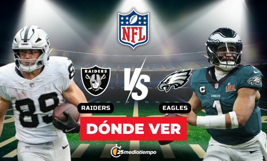 Raiders vs. Eagles EN VIVO: Todo lo que necesitas saber sobre el partido de la Semana 15 de la NFL