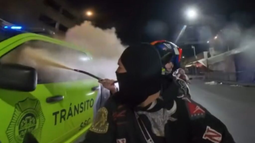 Motociclistas Atacan a Policía en Colonia Morelos: Oficial Sufre Quemaduras en los Ojos