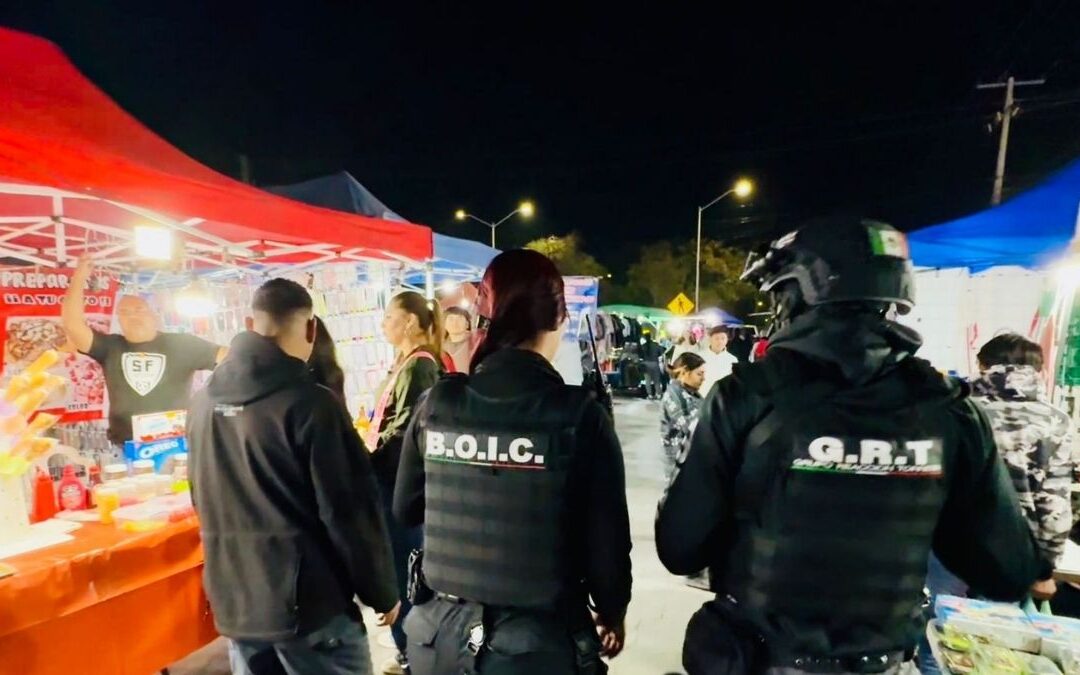 Operativo Interinstitucional en Torreón Contra la Venta de Pirotecnia: Asegurando la Seguridad Pública