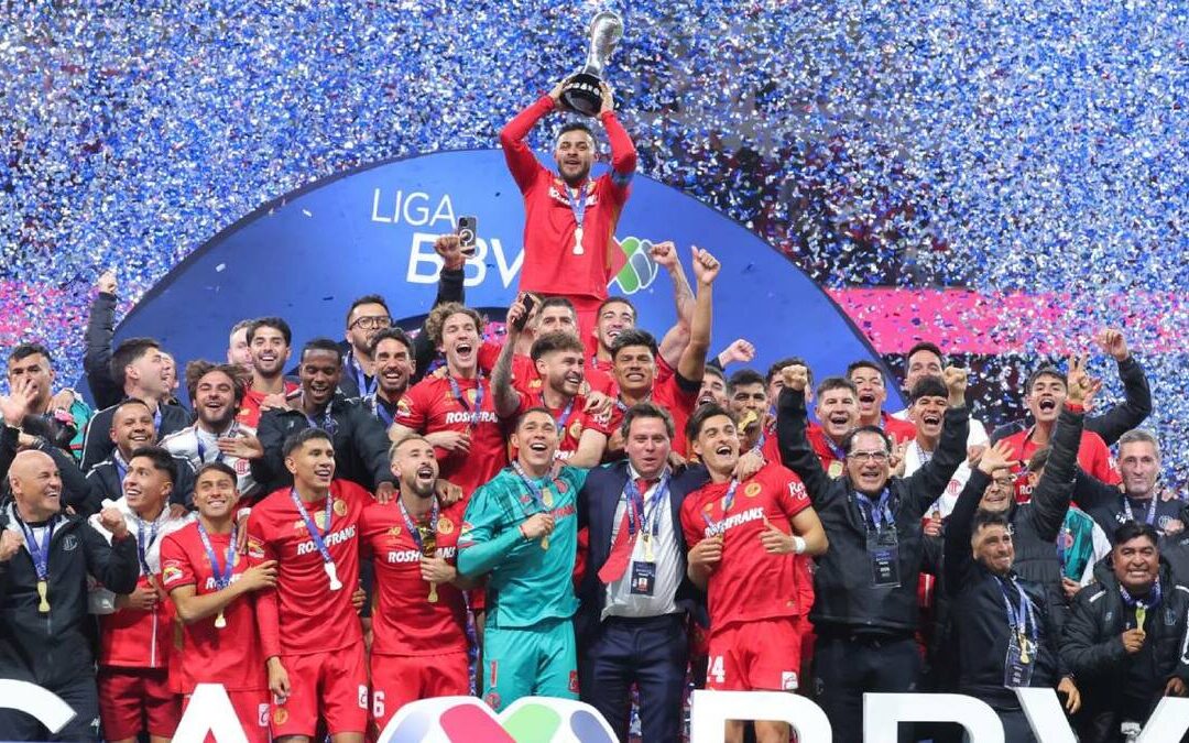 Toluca se consolida como el equipo más ganador de la historia de la Liga MX en torneos cortos