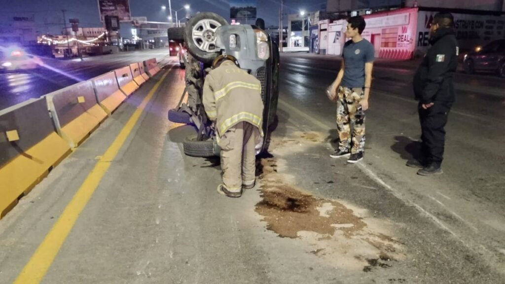 Accidente de Volcadura en la Carretera Torreón-San Pedro: Jovencita de 20 Años y Velocidad Excesiva
