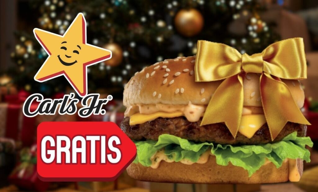 ¡Consigue tu hamburguesa GRATIS en Carl’s Jr. este 16 de diciembre en Los Ángeles!