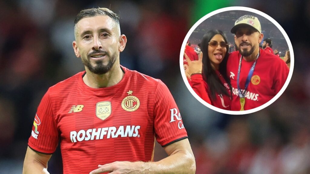 Paola Villalobos envía emotivos mensajes a Héctor Herrera tras el bicampeonato de Toluca