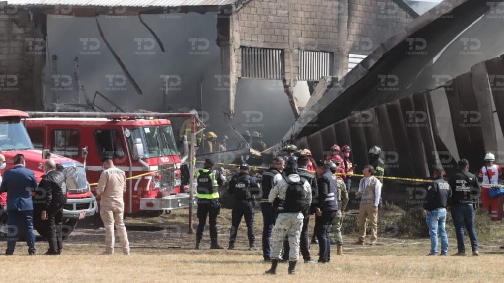 Desplome de avioneta en Toluca: Testigos relatan explosión atronadora