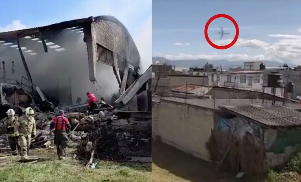 Accidente Aéreo en Toluca: Avioneta se Desploma y Capturan el Impactante Video