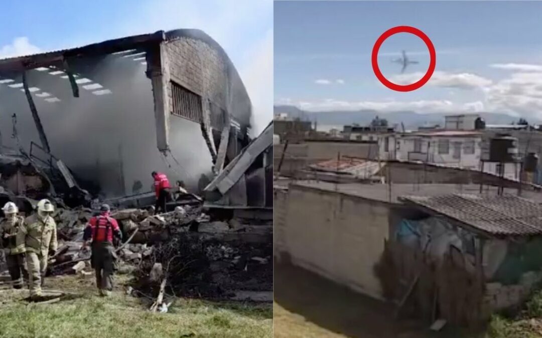 Accidente Aéreo en Toluca: Avioneta se Desploma y Capturan el Impactante Video