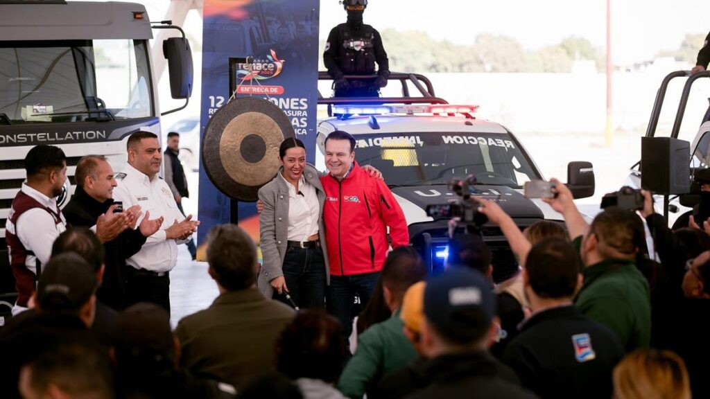 Gómez Palacio: Esteban y Betzabé Refuerzan la Seguridad con Nuevos Camiones Recolectores y Patrullas