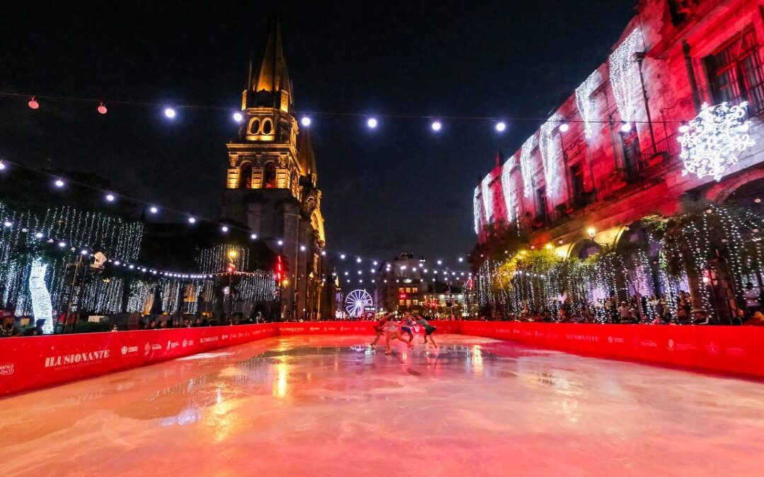 Patinaje Gratis en la Pista de Hielo de Guadalajara: Detalles del Festival Ilusionante 2025