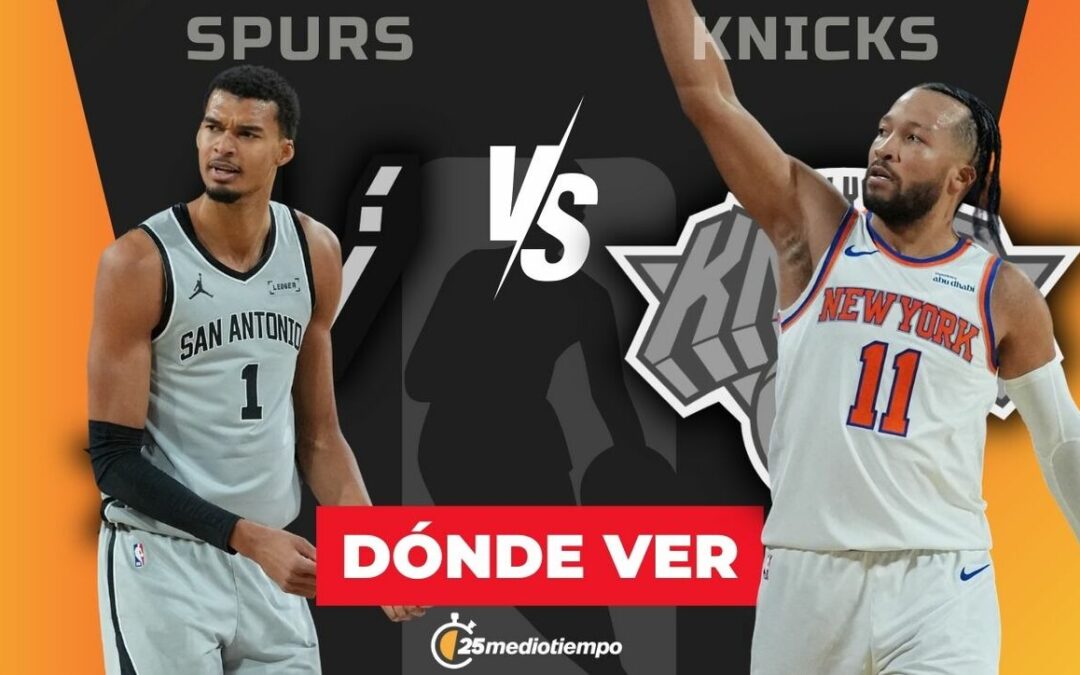 ¿A qué hora juega Knicks vs Spurs en la Final de la NBA Cup 2025?