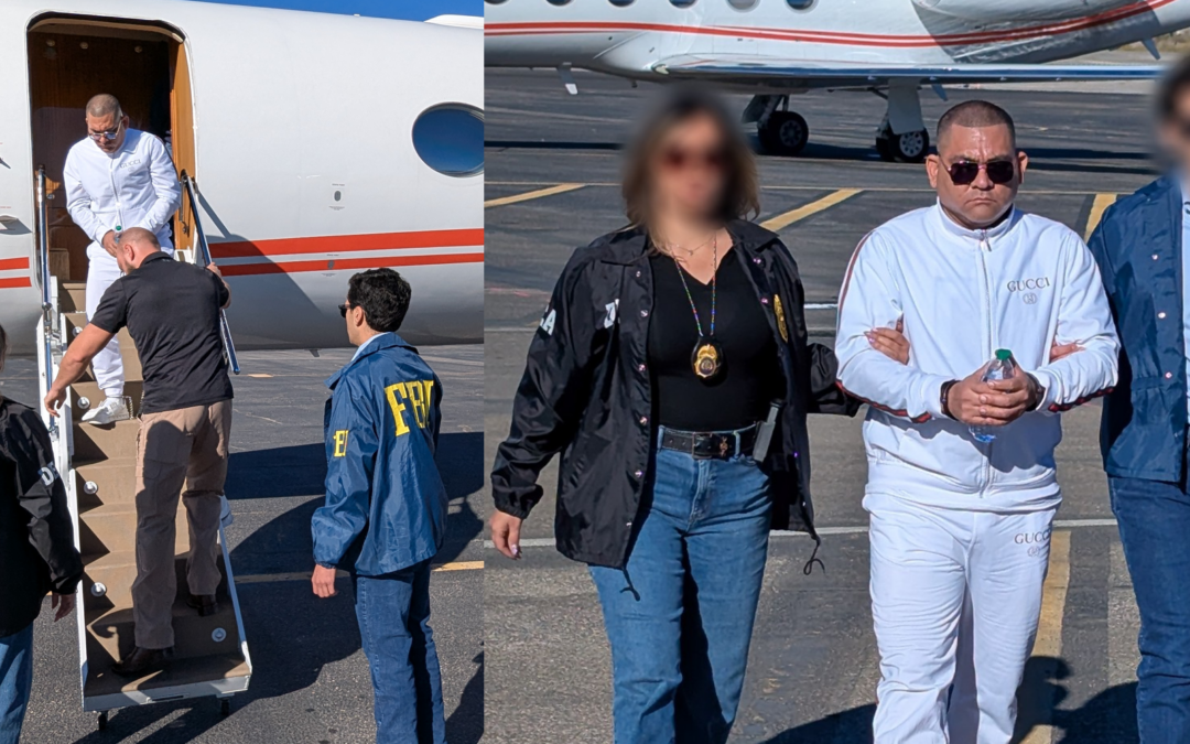 Narcotraficante colombiano se presenta en corte de El Paso tras extradición