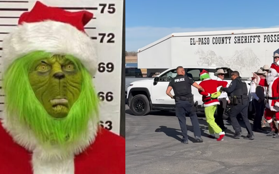 El Grinch Arrestado por Robo de Regalos en Sunland Park y la Intención de Arruinar la Navidad