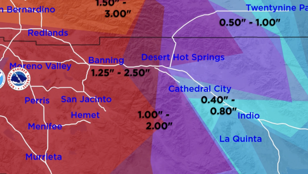 Impacto de la Tormenta Invernal en el Valle de Coachella para Nochebuena