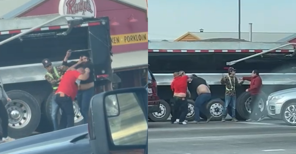 Pelea Captada en Video Tras Accidente Vehicular en El Paso