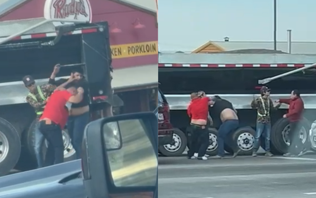 Pelea Captada en Video Tras Accidente Vehicular en El Paso