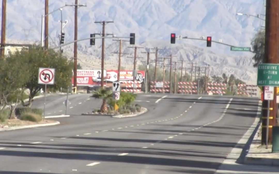 Tormenta de Nochebuena Causa Inundaciones y Cierres Viales en Palm Springs