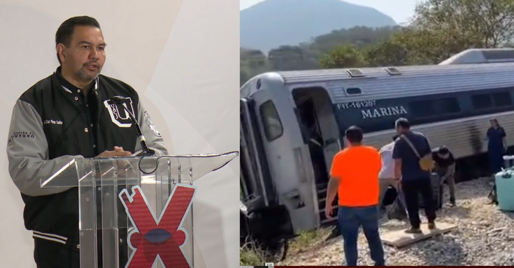 Accidente de tren en Oaxaca: Cruz Pérez Cuellar reconoce falta de comunicación con juarenses afectados