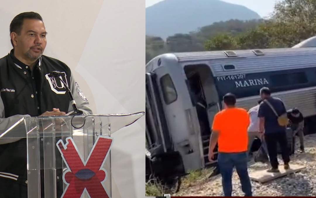 Accidente de tren en Oaxaca: Cruz Pérez Cuellar reconoce falta de comunicación con juarenses afectados
