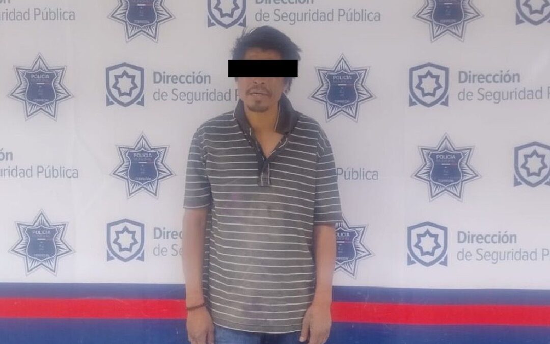 Hombre detenido tras agredir a su hermano con un desarmador en el ejido La Unión