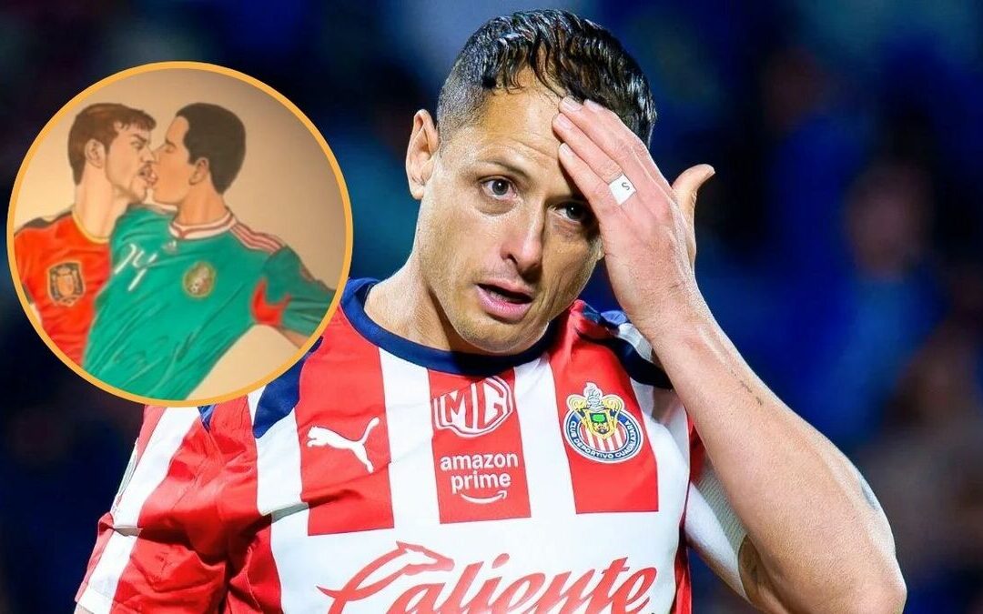 La historia detrás del mural polémico: ¿Chicharito y Íker Casillas en casa de Sia?