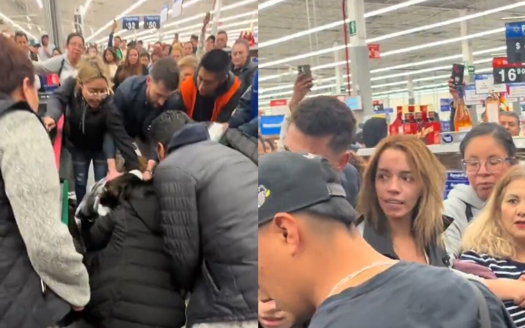 Riña en Supermercado de GAM: Lady Pavo Intenta Colarse en la Fila
