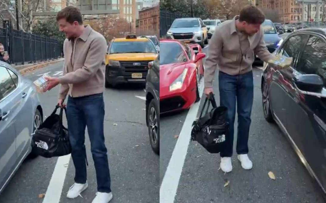 MrBeast Desata la Locura en Nueva York con su Reparto de Dinero en la Calle