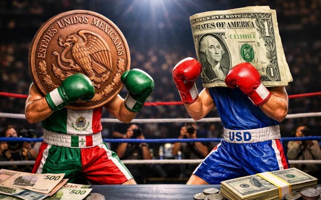 El Peso Mexicano Fortalece su Posición: Se Cotiza a 17.97 por Dólar