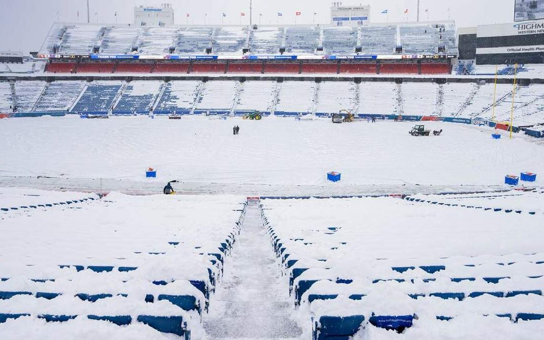 Buffalo Bills Llama a sus Aficionados para Limpiar la Nieve del Highmark Stadium