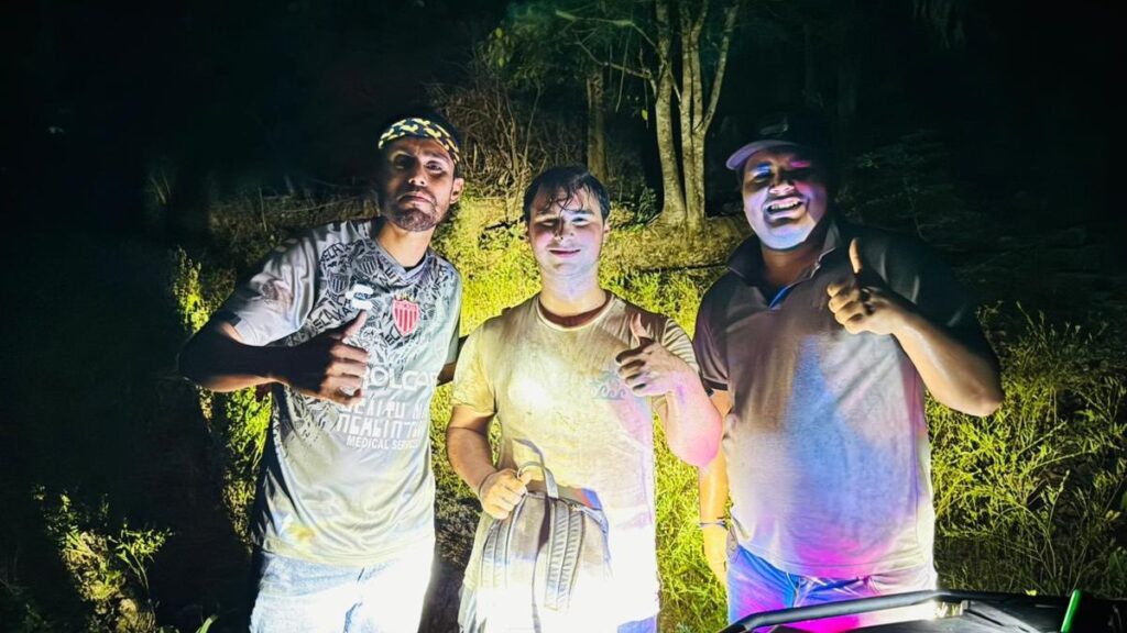 Rescate del joven canadiense extraviado en el cerro de Bahía de Banderas, Nayarit