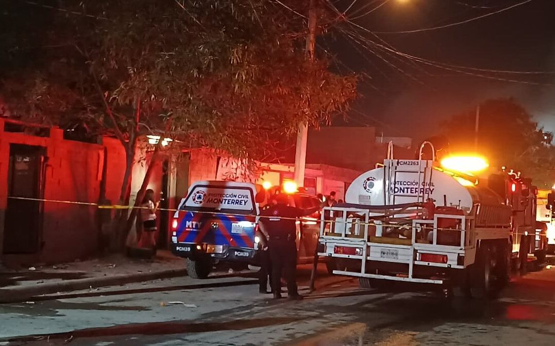 Incendio en Tejabán de La Alianza, Monterrey: Sin Lesionados Reportados