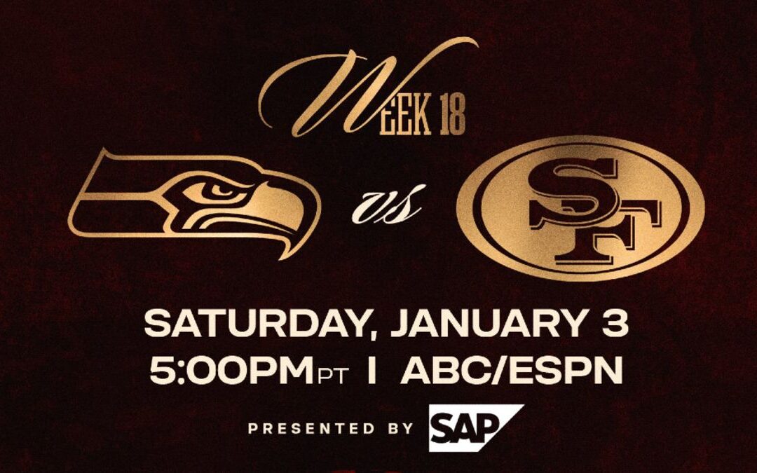 Seahawks vs 49ers: Horario y Dónde Ver EN VIVO la Semana 18 de la NFL 2025