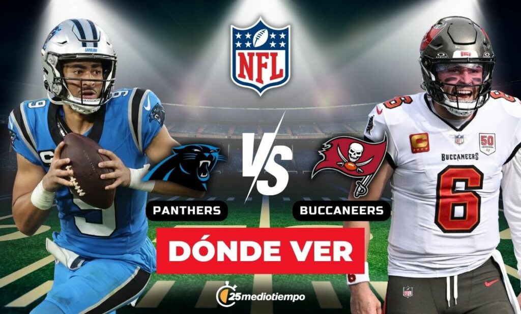 Buccaneers vs. Panthers: Guía para ver EN VIVO el partido del título del NFC Sur en Semana 18 de la NFL