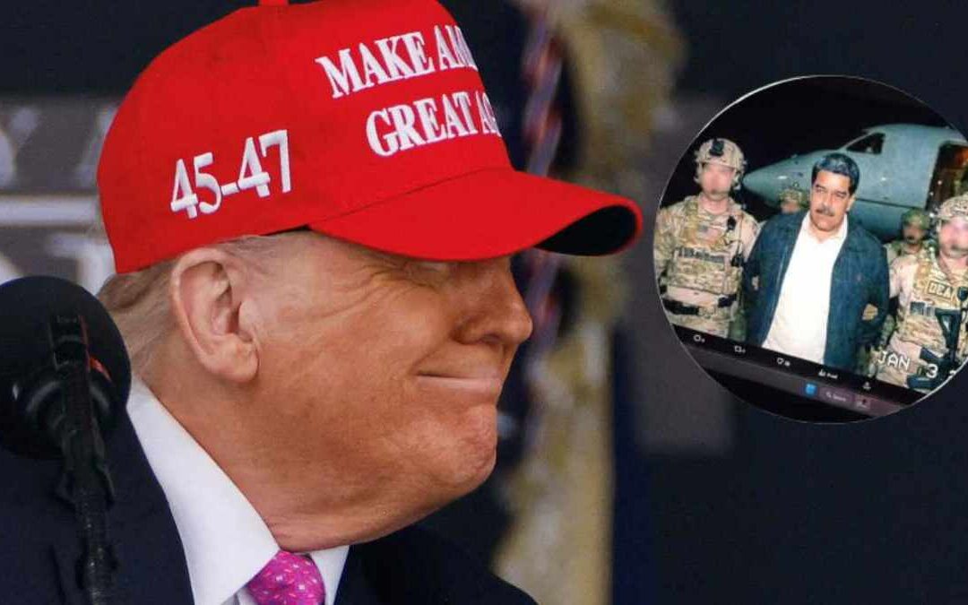 Donald Trump Confirma la Captura de Nicolás Maduro Tras el Ataque de Estados Unidos en Venezuela