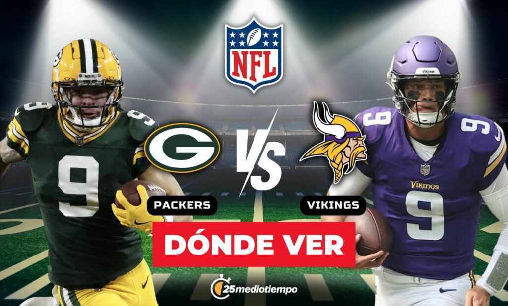 Packers vs. Vikings: Horario y Dónde Ver el Partido EN VIVO de la Semana 18 de la NFL