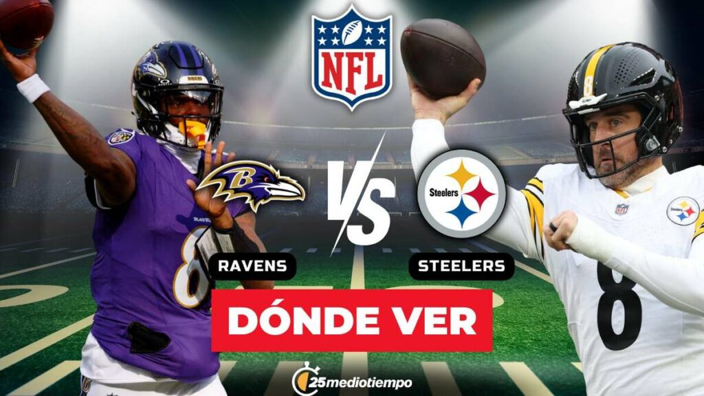Steelers vs Ravens: Horario y Canal para la Semana 18 de la NFL 2026