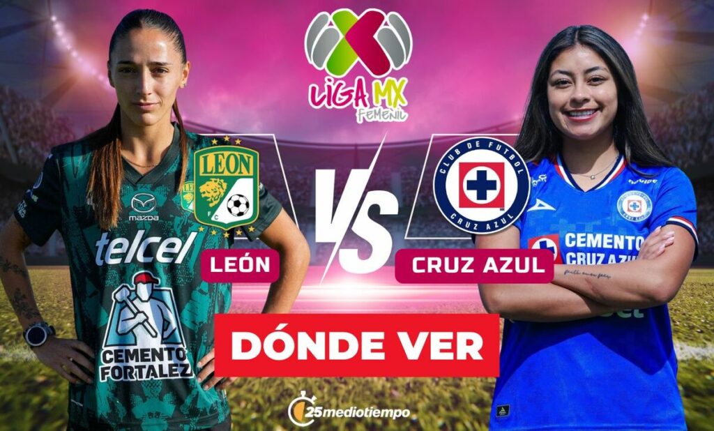 León vs. Cruz Azul Femenil: ¿Dónde y a qué hora ver el partido EN VIVO de la Liga MX 2026?