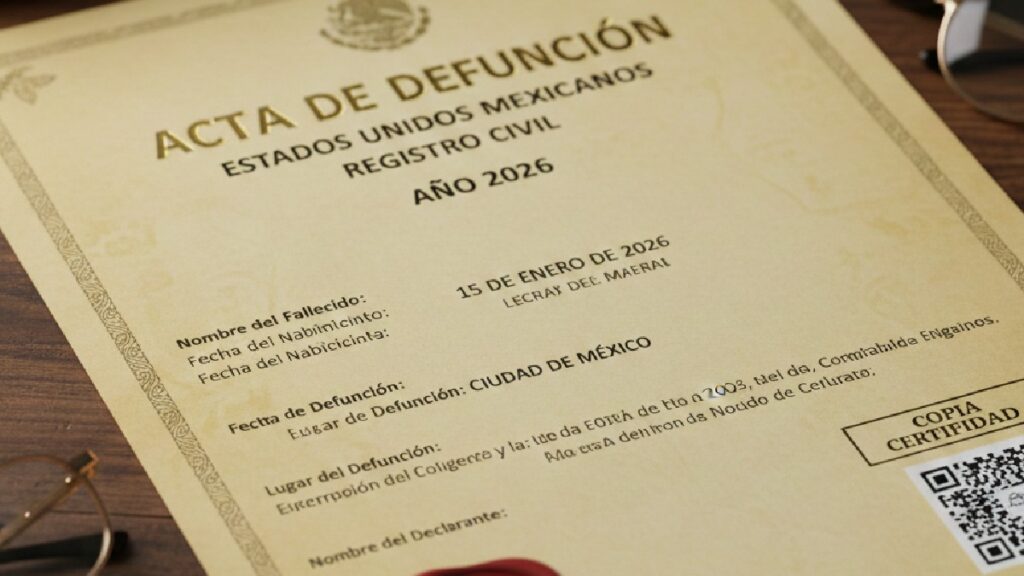 Costo Actual para Tramitar el Acta de Defunción en Torreón en 2026