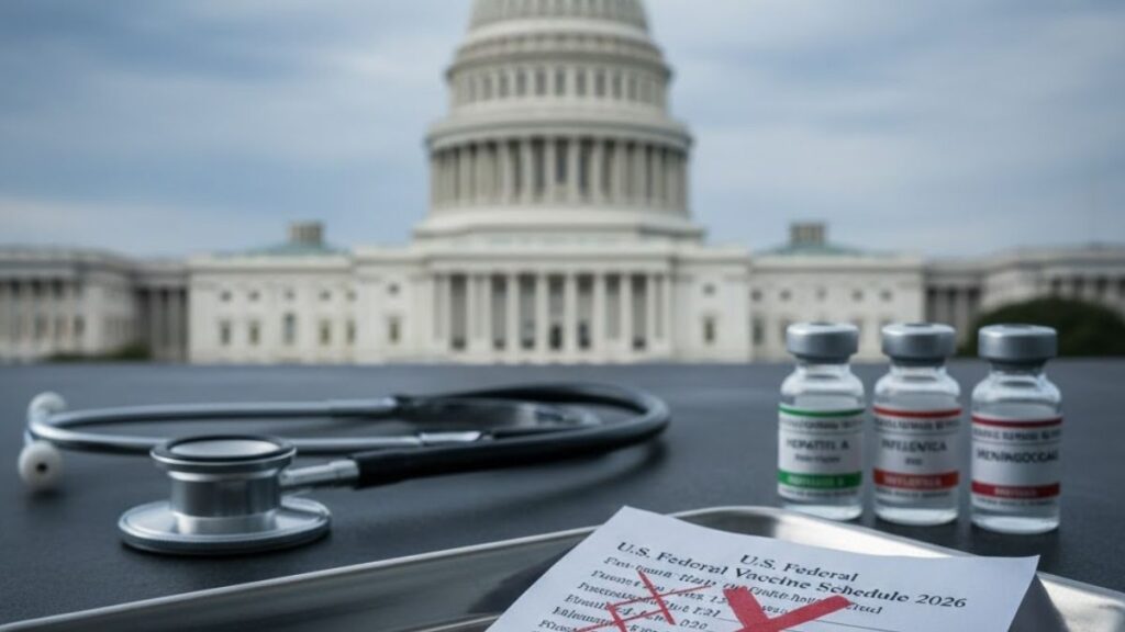 Estados Unidos Elimina 6 Vacunas para Niños de las Recomendaciones Estándar